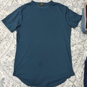 Cuts Clothing Men's Teal Short Sleeve Tee